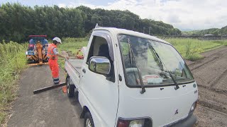 台風一過　脱輪など車のトラブル増でロードサービスへの依頼相次ぐ　高松市