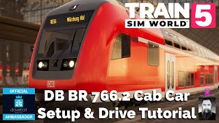 TSW5 Setup and Drive the DB 766 2 Dosto Cab Car