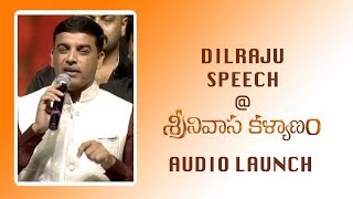 Dil Raju Speech at Srinivasa Kalyanam Audio Launch | Nithiin, Raashi Khanna | Silly Monks