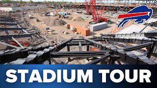 EXCLUSIVE BUFFALO BILLS STADIUM TOUR | Inside construction of the new Highmark Stadium