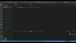 Reference Error #js | #javascript Types of Errors in javaScript