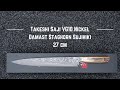 Takeshi Saji VG10 Nickel Damast Staghorn Sujihiki 27 cm