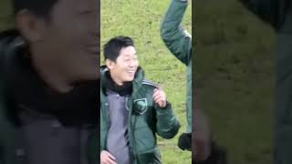 #shorts version of Reo Hatate waving to family after Celtic Kilmarnock game