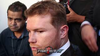 CANELO ON HIS RELATIONSHIP WITH GOLDEN BOY "WE'RE A TEAM!"