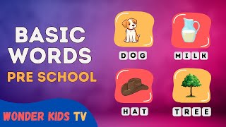 Learn to Spell Easy Words | Spelling Basic Words | Educational Video for Toddlers & Preschoolers