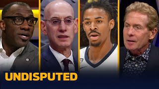 Adam Silver was 'shocked' by latest Ja Morant gun video | NBA | UNDISPUTED