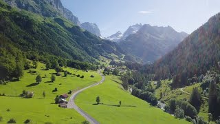 Swiss Beautiful Switzerland 4K 아름다운 스위스 bgm 저작권없는 경쾌한 바이올린연주 Dude where's my horse