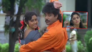 Allari Alludu Movie Scenes | Meena | Nagarjuna | Nagma | TFC Telugu Videos