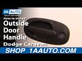 How to Replace Exterior Door Handle 96-00 Dodge Caravan