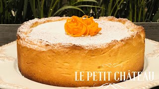 French Style Cheesecake - a French cheesecake baked with a superb flavour (can be made without base)