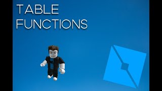 Table functions #19 | ROBLOX STUDIO CODING TUTORIAL
