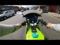 Kawasaki AR80 Test drive