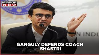 Book launch event row: Ganguly backs Shastri, says 'one can't stay restricted forever'