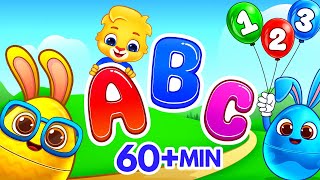 Baby Learning Videos | Babies and Toddlers Learn Colors, First Words, Shapes, ABC | Lucas & Friends