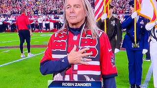 ROBIN ZANDER - NATIONAL ANTHEM: WASHINGTON COMMANDERS VS. TAMPA BAY BUCCANEERS | NFL | JANUARY 12, 2