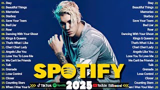 Billboard Pop Songs 2025 Playlist - Justin Bieber, Ed Sheeran, The Weeknd, Rihanna, Adele,...