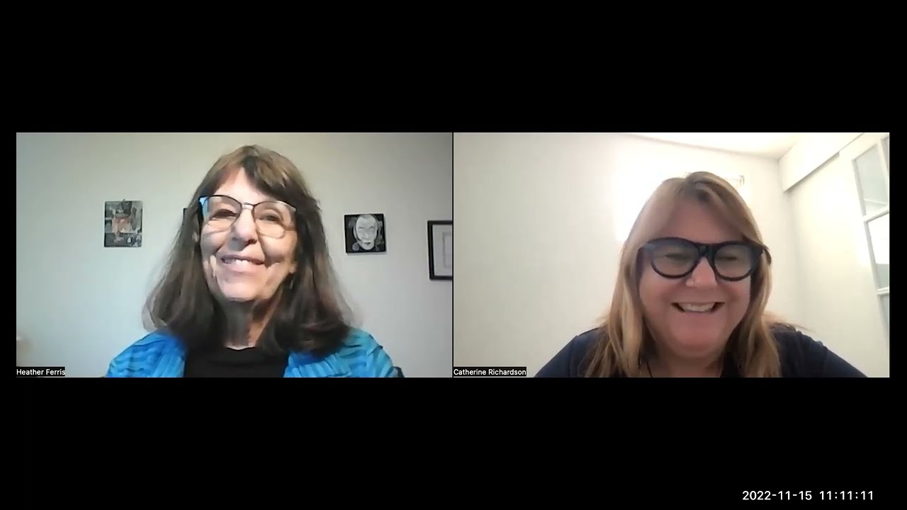 Interview With Heather Ferris By Cathy Richardson - YouTube