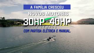 Conheça o 30HP e 40HP da Yamaha com Partida Elétrica e Manual