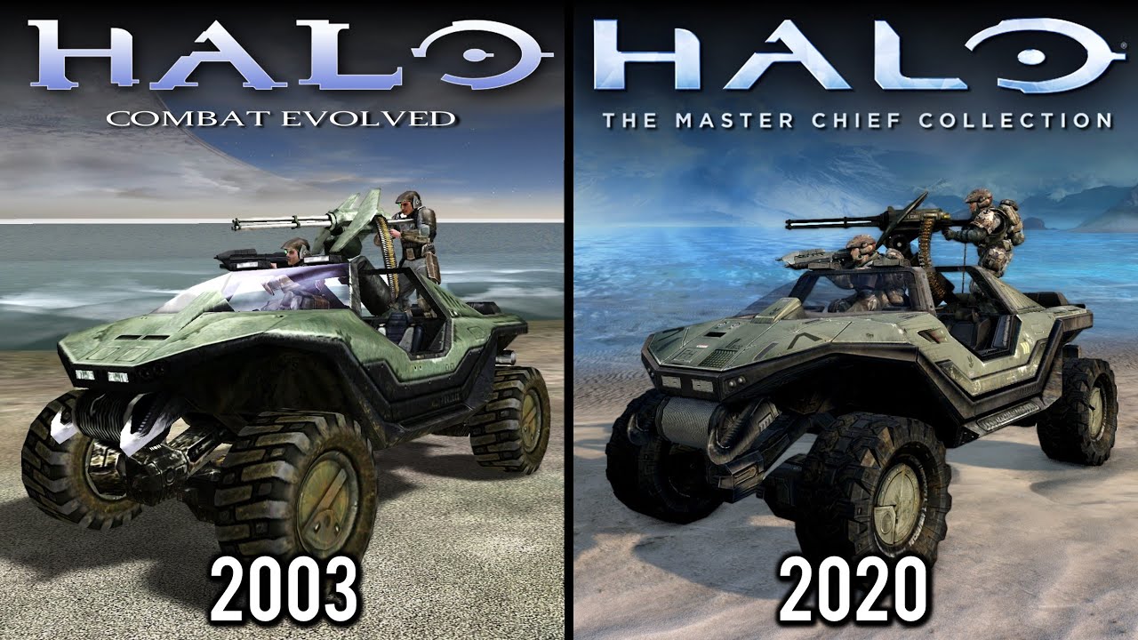 Halo: Master Chief Collection Vs Original [PC] | Direct Comparison ...