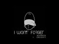 I Won't Forget  - Mugibson (Feat. Dreventy)