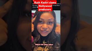 Ruth Kadiri Slams Colleagues: they can't invest in people. #ruthkadiri #viralshorts #viralvideo