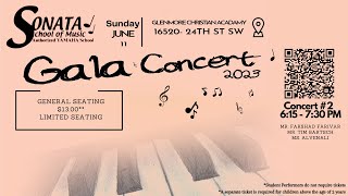 2023 Gala Concert Concert #2 at 6:15pm