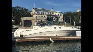 2004 Sea Ray 340 Sundancer Only 167 hours