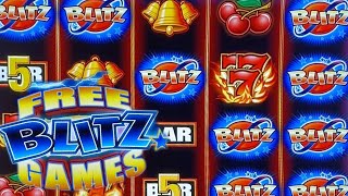 QUICK HIT BLITZ ★ MAX BET BIG WIN ➜ TOO MANY PROGRESSIVES!