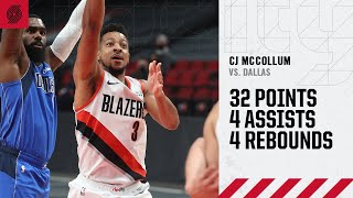 CJ McCollum (32 PTS, 4 AST) Highlights | Trail Blazers vs. Mavericks | March 19, 2021