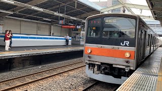 武蔵野線南越谷駅入線シーン