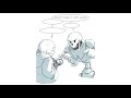 sans sleepwalking problem remake undertale comic dub