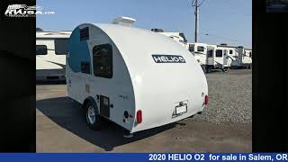 Spectacular 2020 HELIO O2  Travel Trailer RV For Sale in Salem, OR | RVUSA.com