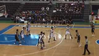 福岡大附大濠vs前橋育英 3Q2 千葉インターハイ2014 準々決勝 高校バスケ動画