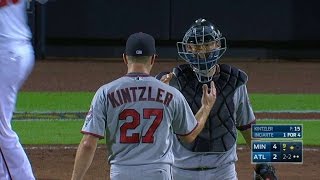 MIN@ATL: Kintzler retires Inciarte, earns the save