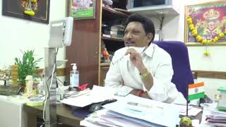 Bhimavaram YSRCP MLA Grandhi Srinivas interacts in Video call to solve local issues