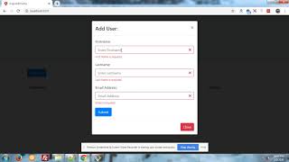 Angular 8 reactive forms reset validation