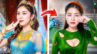 Gadis Kaya Menjadi Gadis Miskin! Putri Kaya Vs Putri Miskin