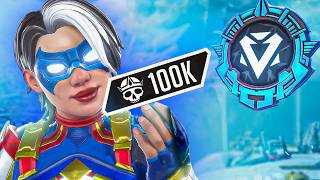 My Teammate had 100,000 Kills on Wraith! (Apex Legends)