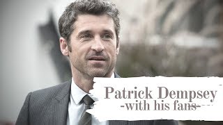 Patrick Dempsey With His Fans