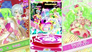 【プリパラAI】ラブリーなひびきとナチュラルなファルルのペアライブ【プリパラ プレイ動画】