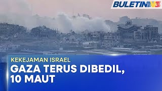 KEKEJAMAN ISRAEL | Gaza Dibedil Selang 30 Minit Waktu Pelaksanaan Gencatan Senjata