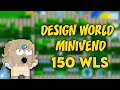 DESIGN WORLD MINI VEND DENGAN MODAL 150WL !! #growtopia #growtopiagame