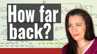 Genealogy Question: How far back can we RELIABLY research?