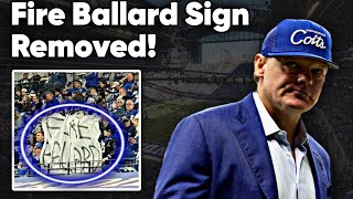 Colts Staff Kicks Out Family Holding Fire Ballard Sign, Pat McAfee's Suite Empty, Fans Booing Loudly