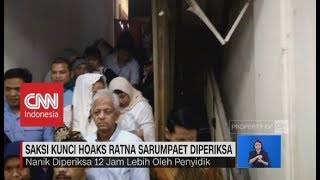 Saksi Kunci Hoaks Ratna Sarumpaet Diperiksa