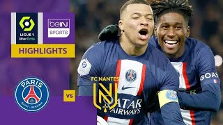 Psg  vs Fc Nantes Ligue-1 Match Highlights #highlights