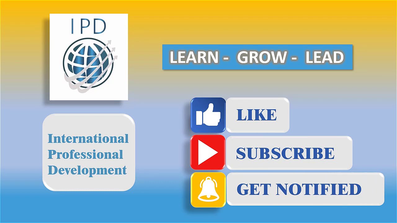 International Professional Development (IPD) YouTube Channel - YouTube