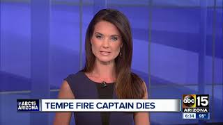 Tempe Fire Department captain dies while on vacation