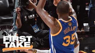 Did Kevin Durant's 3-Pointer Prove He Passed LeBron James As The Best? | First Take | June 8, 2017