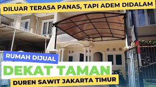 Rumah Klasik Pondok Kelapa dekat Taman